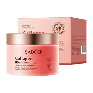 Crema facial antiarrugas sadoer 50g con colágeno y nicotinamida / sd1…