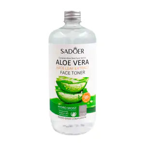 Tonico facial de aloe vera 500ml, hidratación profunda y sensación re…
