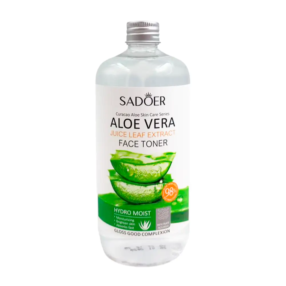 Tonico facial de aloe vera 500ml, hidratación profunda y sensación re…