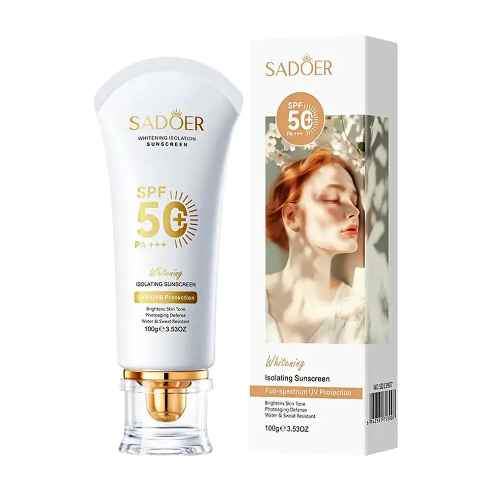 Protector solar sadoer en crema con fps90+ pa+++ con multi protección…
