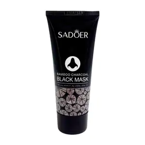 1pza mascarilla facial sadoer con extracto de bambú y carbón para eli…