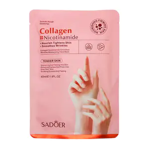 Mascarilla hidratante para manos sadoer 40ml con colágeno y nicotinam…