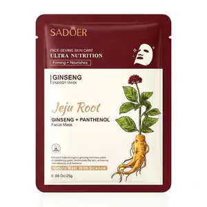Mascarilla facial sadoer y extracto de ginseng para el cuidado de la …