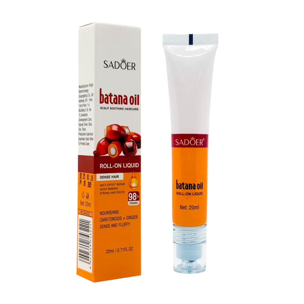 Tratamiento capilar sadoer 20ml en roll-on con aceite de batana y extracto de jengibre / sd43221