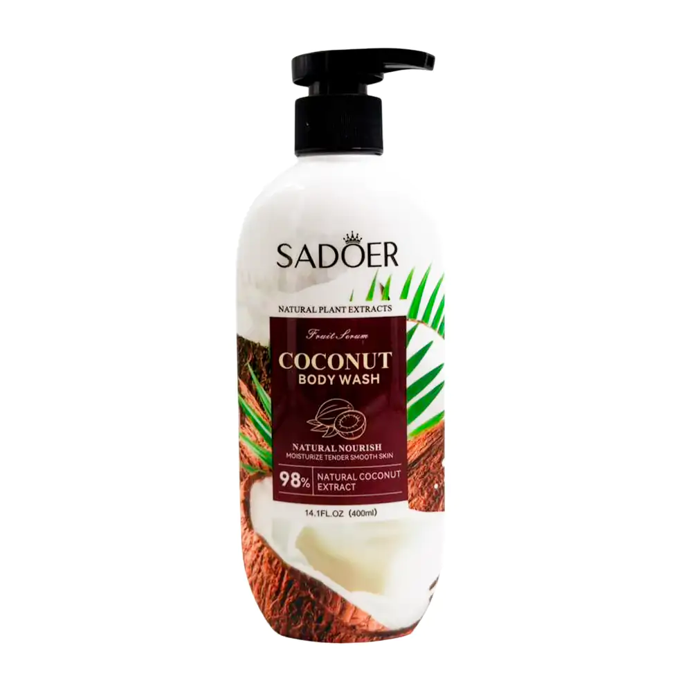 Gel para ducha, con hidratante corporal y extracto de coco 400ml / sd…