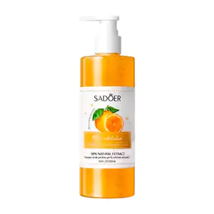 Gel para ducha, exfoliante corporal con extracto de naranja 300ml / s…