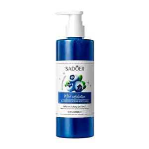 Gel para ducha, exfoliante corporal con extracto de bluebarry 300ml /…