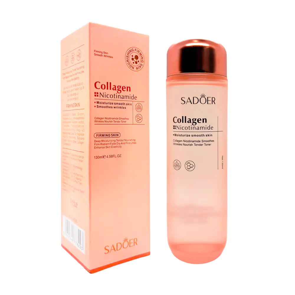 Tónico facial sadoer 130ml reafirmante con colágeno y niconamida  / sd78223