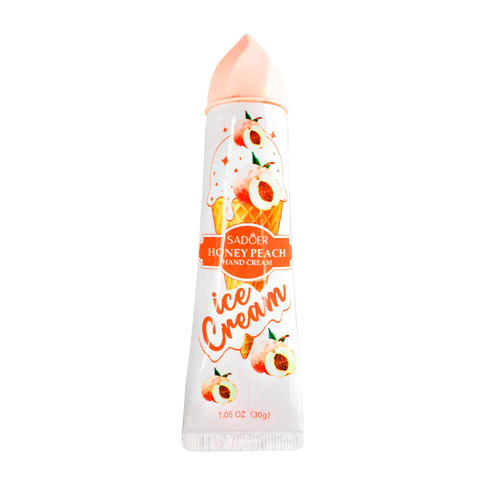 1pza Crema sadoer para manos sadoer con aroma a melocotón con miel de…