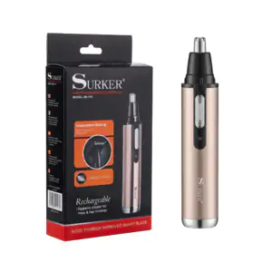 Máquina depiladora surker para el vello nasal cabezal intercambiable,…