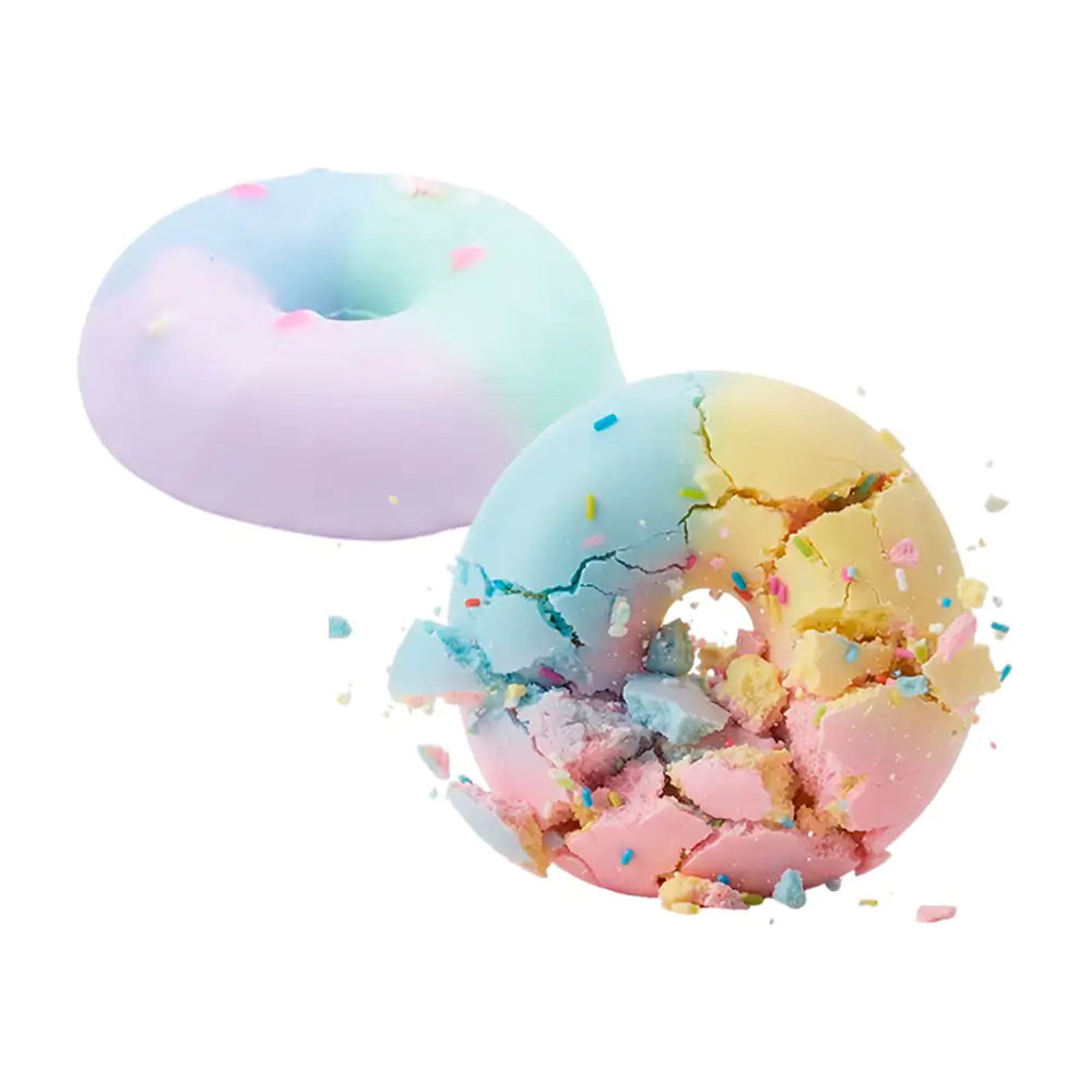 Estuche transparente con foamy moldeable tipo squeeze cubierto de cera, variedad de diseños y colores