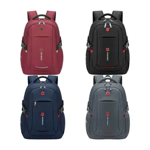 Mochila swiss brave con 3 compartimentos, 2 broches, puerto usb + can…