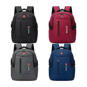 Mochila swiss brave con 3 compartimentos y 2 broches + candado de com…