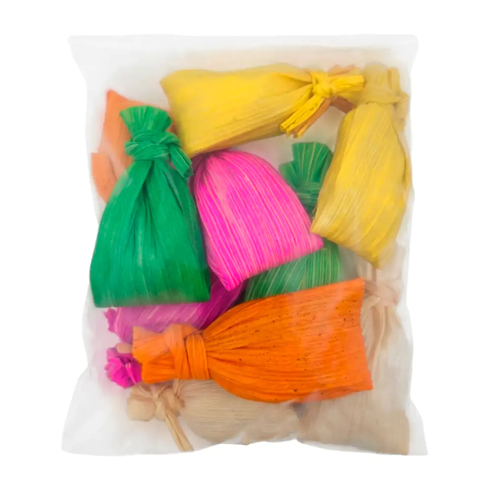 Bolsa con 10pzas de dulce de guayaba en forma de tamalito, variedad d…