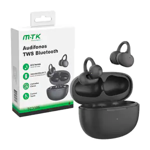 Audífonos inalámbricos bluetooth con diseño de gancho ergonomico / tc…