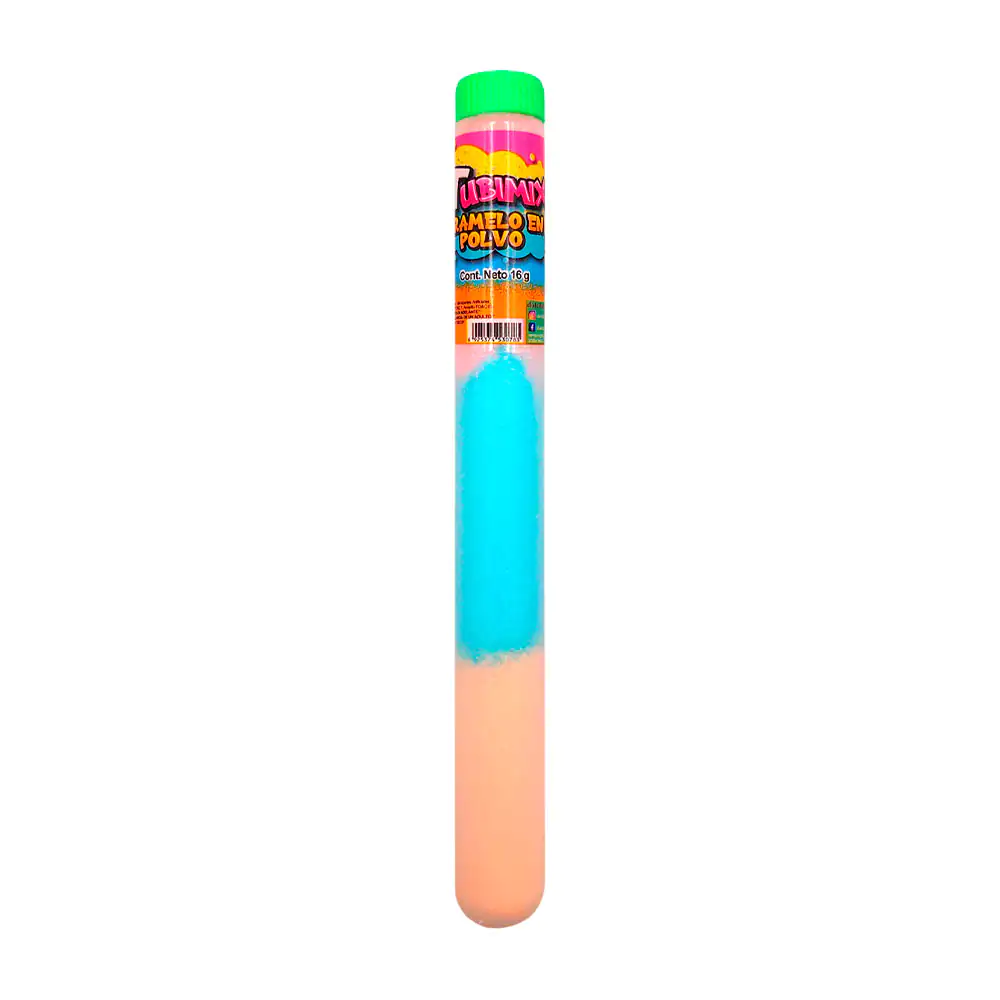 1pza Tubo con dulce en polvo tubimix sabor a fruta, 16g, variedad