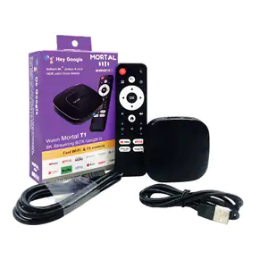 Tv box mortal t1 8k con android 16.0, 2gb memoria ram y 16gb de almac…