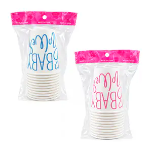 Paquete con 10 vasos con frase baby shower, 9oz, variedad