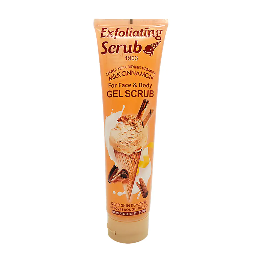 Exfoliante facial y corporal con aroma dulce y canela para remover pi…