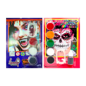 Maquillaje para Halloween mediano infantil de 3 a 5 pinturas para la …