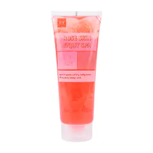 Exfoliante corporal enjoy spa con sales de baño de rosas 400ml, remue…