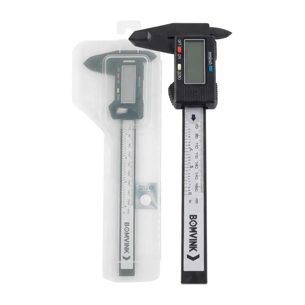 Vernier / paquimetro con pantalla Lcd, 150mm y estuche