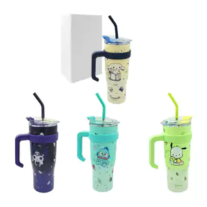 Vaso termo de acero inoxidable con agarradera, 40oz y diseño de perso…