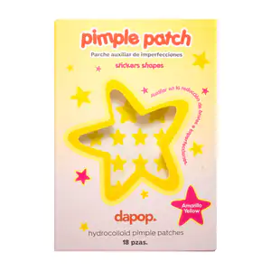 Parches para acné dapop pimple patch 24pzas en forma de estrellas ama…