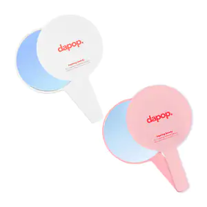 Espejo de mano dapop en forma circular, variedad de tonos / hb110251