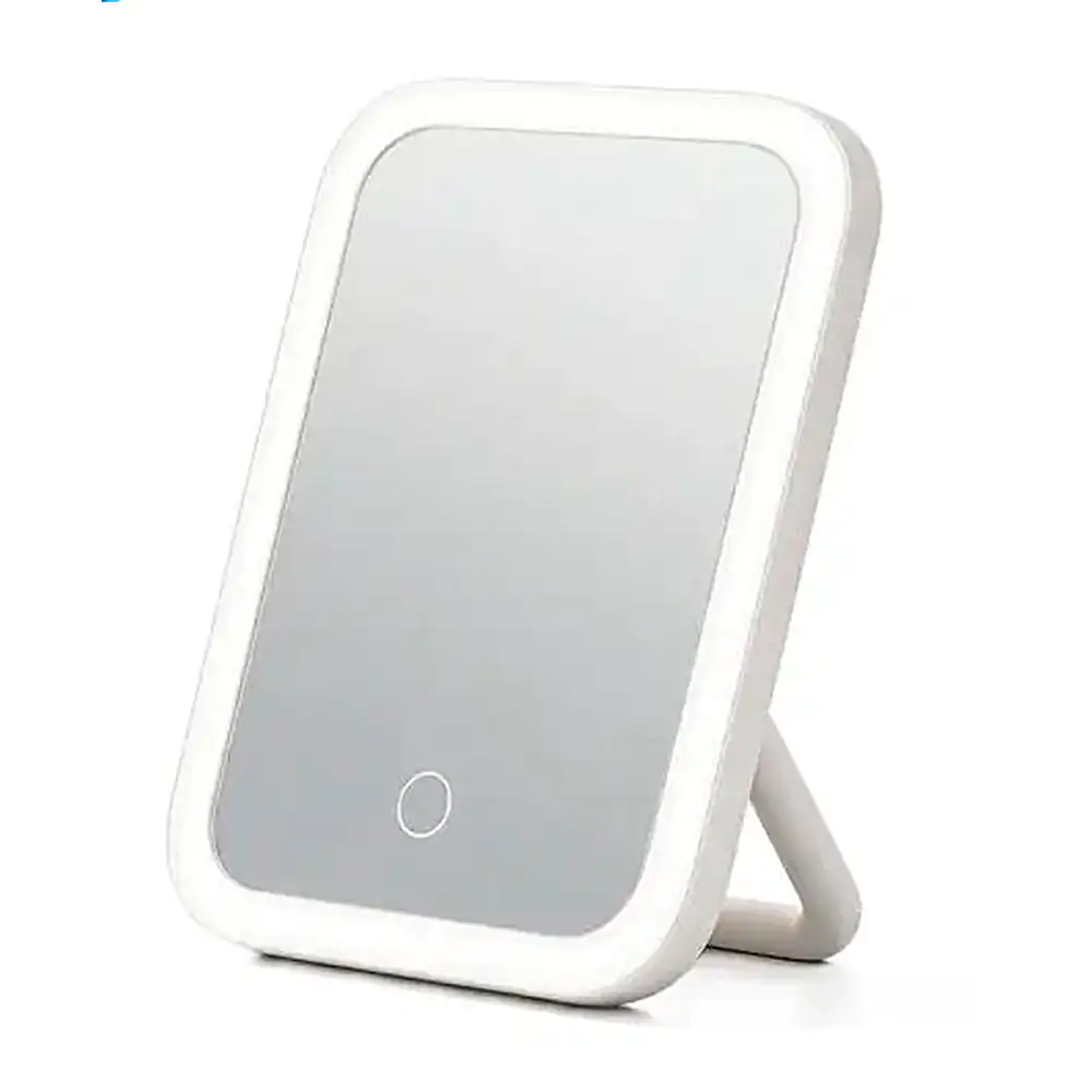 Espejo rectangular con diseño plegable, 3 modos de iluminación y pantalla táctil / hog.mk03