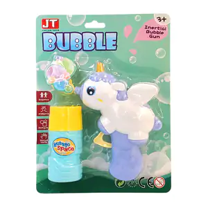 Pistola lanza burbujas manual con forma de unicornio + bote de jabón …