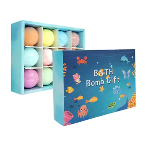 Caja con 12 bombas de burbujas para bañera, variedad de aromas / lu99…