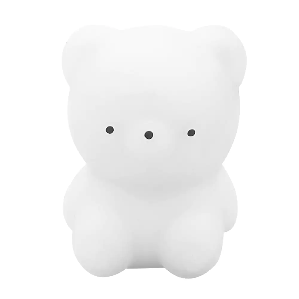 Squeeze en forma de oso relleno de espuma, variedad de colores / xx-832