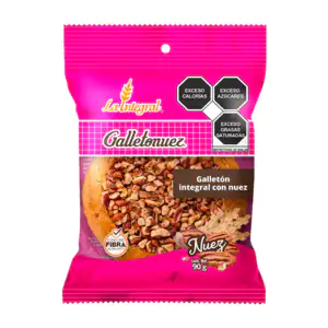 Galletonuez la integral, galleta integral con nuez, 90g / 000423