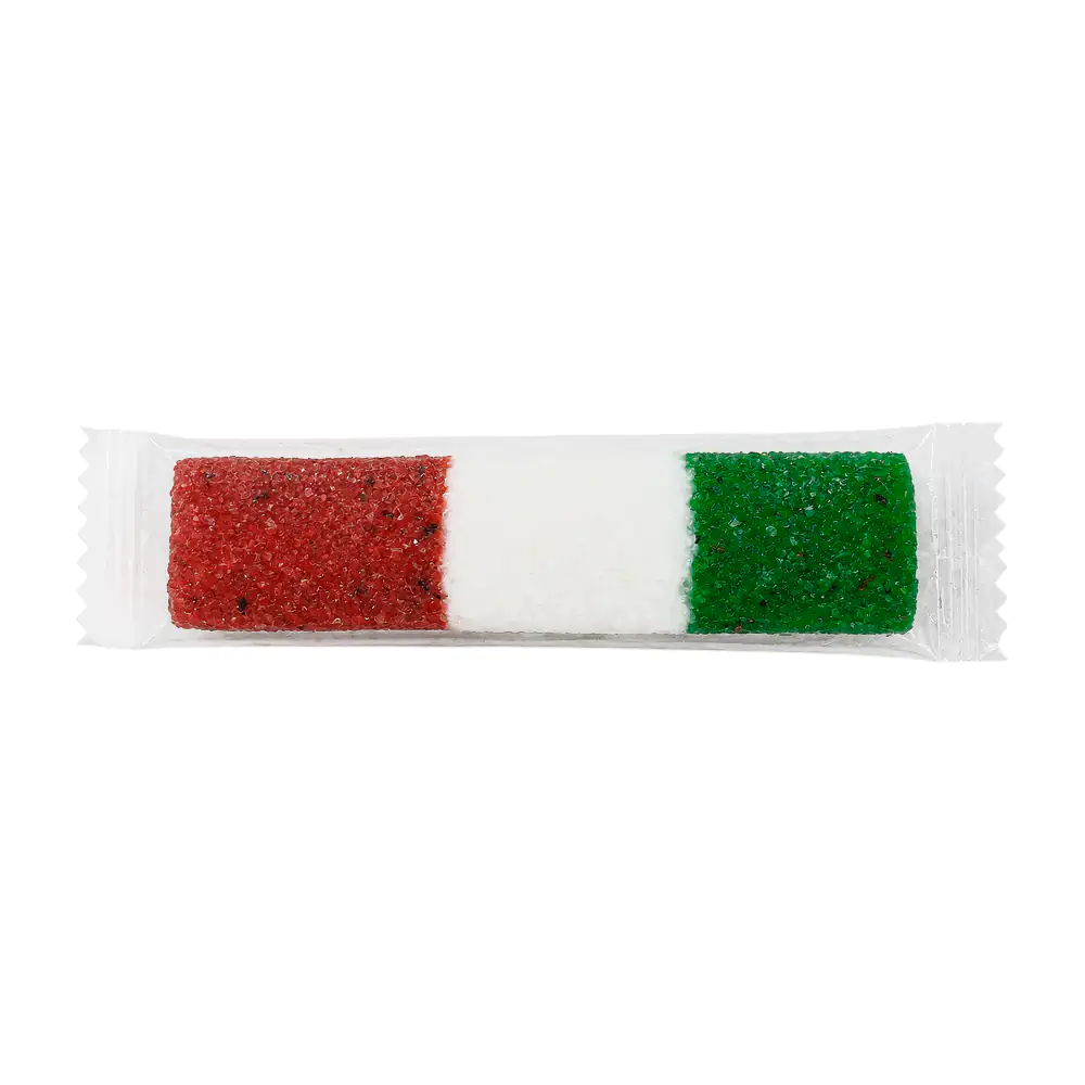 1pza cocada tricolor pequeña, banderitas de coco / 008250