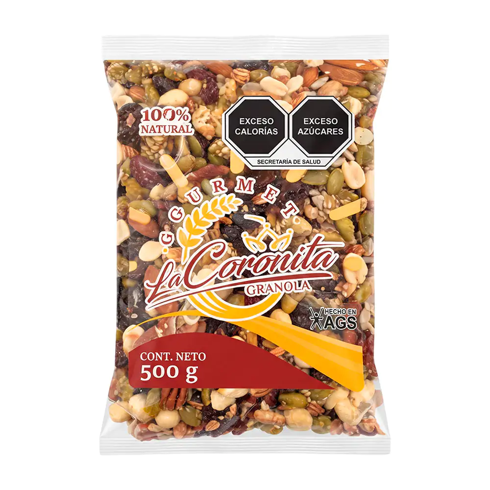 Paquete de granola La Coronita 500g / 073302