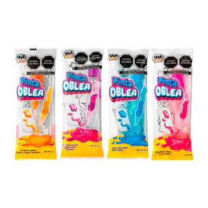 1pza Caramelo líquido pinta oblea, 9g, variedad de sabores / 132173