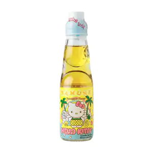 Bebida japonesa ramune hello kitty gasificada con sabor a piña de 200…