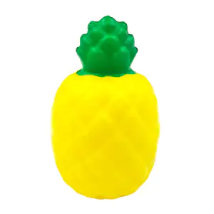 1pza squeeze antiestrés en forma de piña, pequeña con relleno de espu…