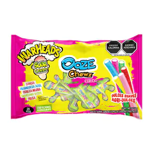 Paquete con 28pzas ooze chewz sticks, dulces suaves agri dulces, 224g…