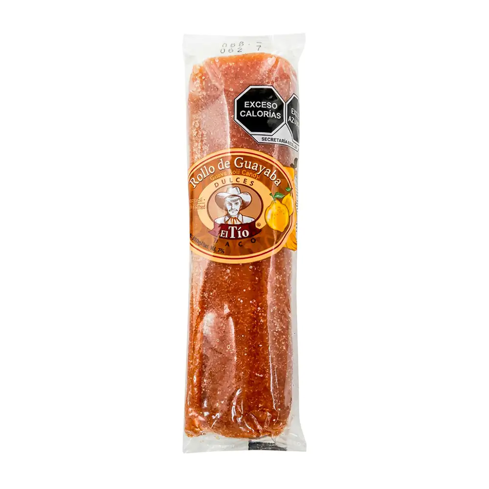 1pza Dulce artesanal en rollo grande con sabor a guayaba, 200g / 265017