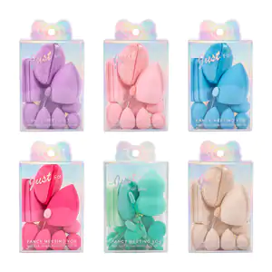 Set con 18 esponjas aplicadoras de maquillaje de diferentes formas y …