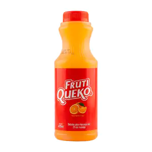 1pza jugo fruti queko, bebida sabor naranja, 473ml / 313012