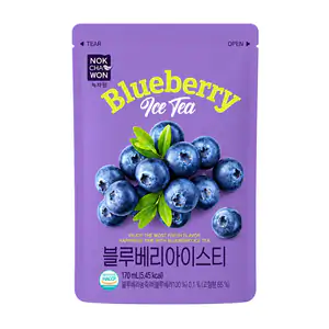 1pza bebida refrescante coreana nokchawon de té helado sabor mora azu…