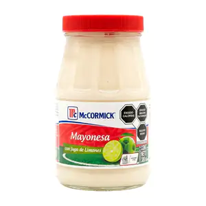 Bote con 390 gramos de mayonesa con jugo de limón mccormick / 340139