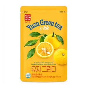 1pza bebida refrescante coreana nokchawon de té helado sabor yuzu, 17…