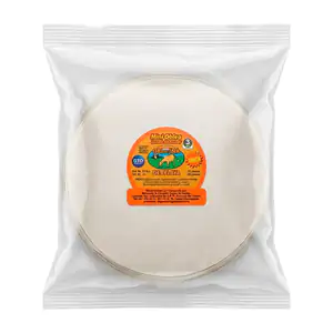 Paquete con 5 obleas artesanales rellenas de cajeta, 250g