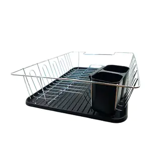 Escurridor metálico con charola y escurridor  de plastico para cubier…