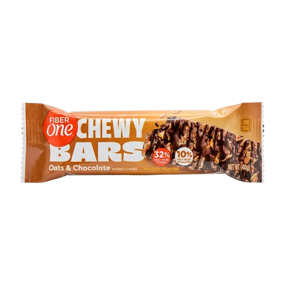 1pza Barra de granola hecha con avena y chocolate, chewy bars / 504622