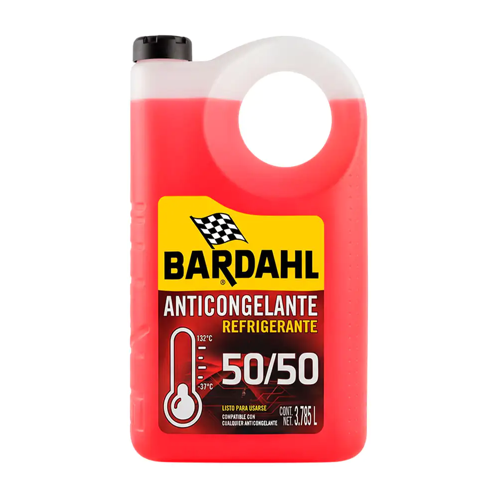 Liquido anticongelante - refrigerante rojo 50/50 compatible con todos…